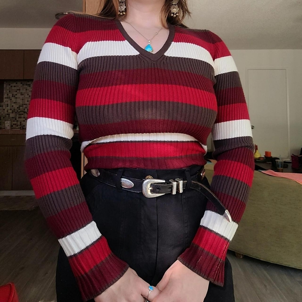 Vintage Striped Sweater